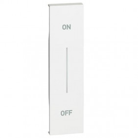 Bticino Cover Living Now EIN / AUS-Funktion 1M...