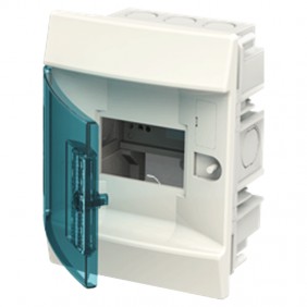 ABB built-in switchboard 4 modules IP41 door...