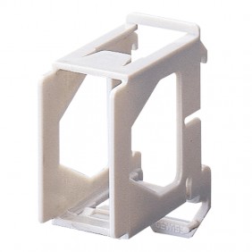 Adaptador Gewiss conexión din 1,5 módulos GW26409