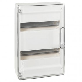 Bticino wall-mounted switchboard with door IP40...