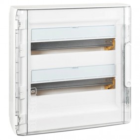 Bticino wall-mounted switchboard with door IP40...