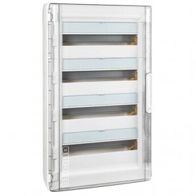 Bticino wall-mounted switchboard with door IP40...