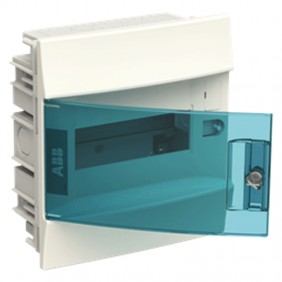 ABB built-in switchboard 8 modules IP41 door...