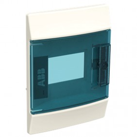 ABB Unterputz-Schaltschrank 4 Module IP41 Tür...