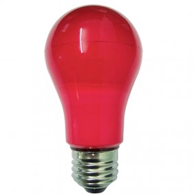 Lampada Duralamp LED 6W goccia colore rossa E27...