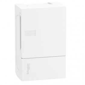 Tableau mural Schneider 4 modules IP40 blanc...