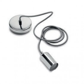 Colgante metálico Wiva con accesorio E27 1,5...