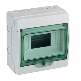 Centralino Schneider a parete 8 moduli IP65...