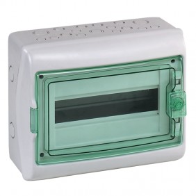 Tableau mural Schneider 18 modules IP65 porte...