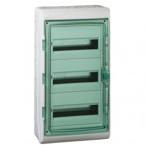 Tableau mural Schneider 36 modules IP65 porte...