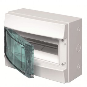 Centralita Abb mural gris 12 módulos IP65 con...