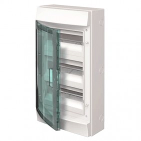 Centralita Abb mural gris 36 módulos con puerta...