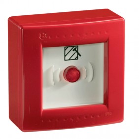 Centralino stagno Bocchiotti con pulsante rosso...