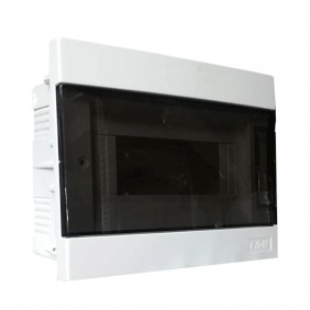 Tableau encastré Eaton C9M 8 modules avec porte...