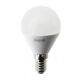 Beghelli esfera LED bombilla E14 5W 4000K luz...
