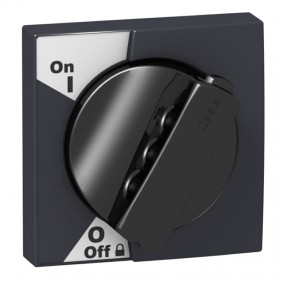 Manovra Schneider rotativa nera per IC60 A9A27005