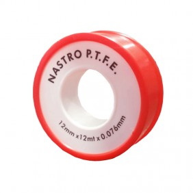 Nastro in Teflon PTFE 12mm x 12 Metri ad alta...