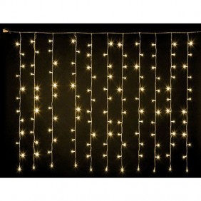 Wimex carpa LED de Navidad 144 LEDs cálidos con...