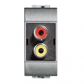Bticino Livinglight connettore RCA NT4269R