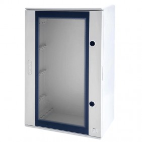 Tableau Gewiss mural avec porte transparente...