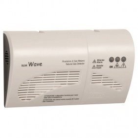 Detector externo de gas metano Vemer blanco...