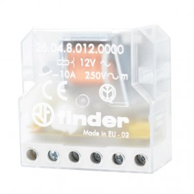 Finder 12v Impulsschalter Relais FIN26048012