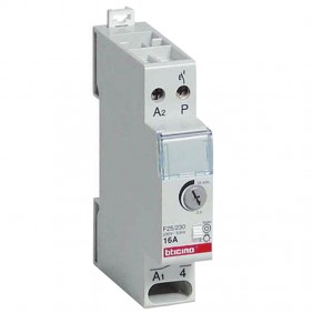 Bticino timer scale light from 30s to 10m F25/230