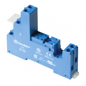 Zoccolo Finder a morsetti serie 46 9702SPA