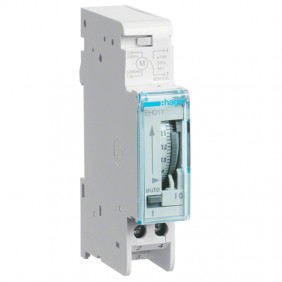 Interruptor horario diario Hager con módulo de...