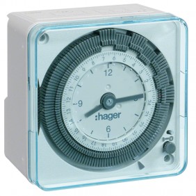 Interruttore orario Hager giornaliero 72X72 da...