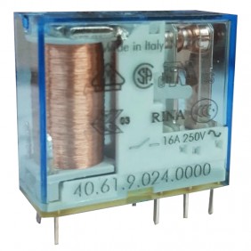 Mini Relay Finder 1 exchange 16A coil 24VDC...