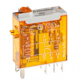 Finder industrial mini relay coil 12V AC 8A...