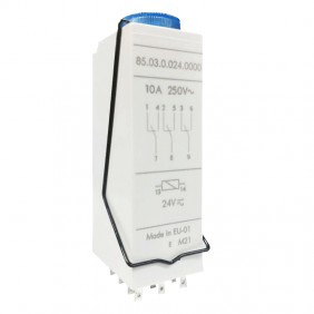 Multifunction timer relay Finder 24VAC DC...