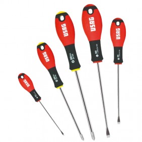 Usag Set mit 5 Schlitzschraubendreher 322 SH5...