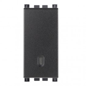 Vimar Arke lighted diverter 1P 16A grey 19005