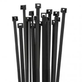 ETELEC bridas negras 250X4,5 mm 100pcs. FN25045