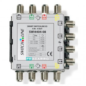 Fracarro SMART SWLINE XS 4 entradas y 4 salidas...