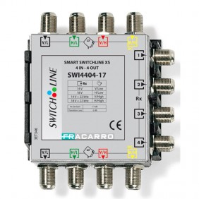 Fracarro SMART SWLINE XS 4 entrées et 4 sorties...