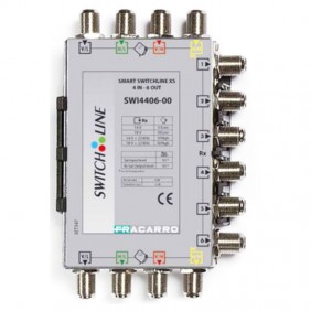 Fracarro SMART SWLINE XS 4 entrées et 6 sorties...