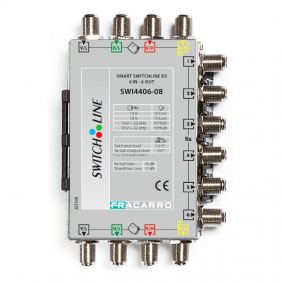 Fracarro SMART SWLINE 4 ingressi e 6 uscite XS...