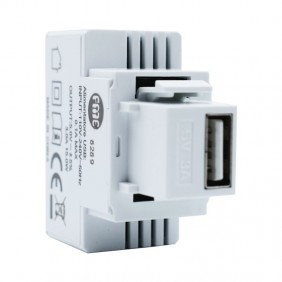 Alimentatore Keystone USB Fanton da incasso 3A...