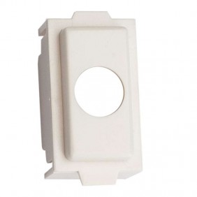 Fracarro Adaptador de toma de TV de 1 agujero...