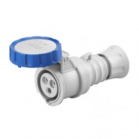 Prise mobile Gewiss 2P+T 16A IP67 bleu 220V...