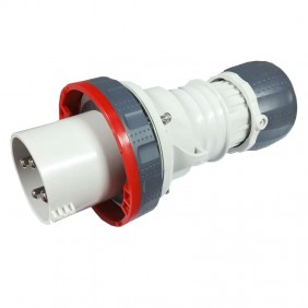 Spina mobile Gewiss 3P+T 63A IP67 rossa 380V...