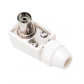 Presa Tv Coax Fanton a squadra diametro 9,5mm...