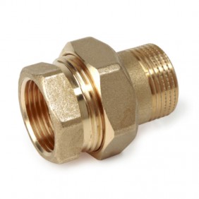 Racor recto Giacomini conexiones roscadas de...