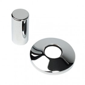 Giacomini verchromte Rosette und Kappe RM173...