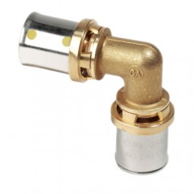 Giacomini fitting curved 90 Multigas 26 x 3...