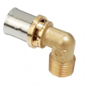 Raccordo curvo 90° Giacomini filettato maschio...