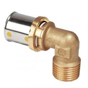 Giacomini 90° elbow fitting, male threaded 1" x...